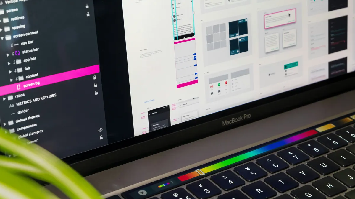 Template and custom UX UI web design cost comparison